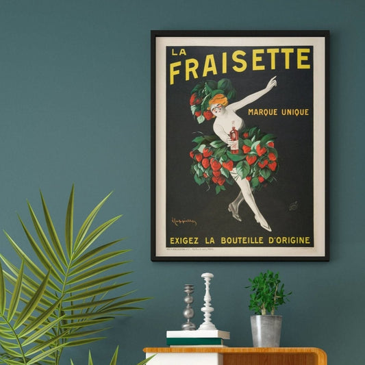 LEONETTO CAPPIELLO - La Fraisette (Vintage-Werbeplakat)