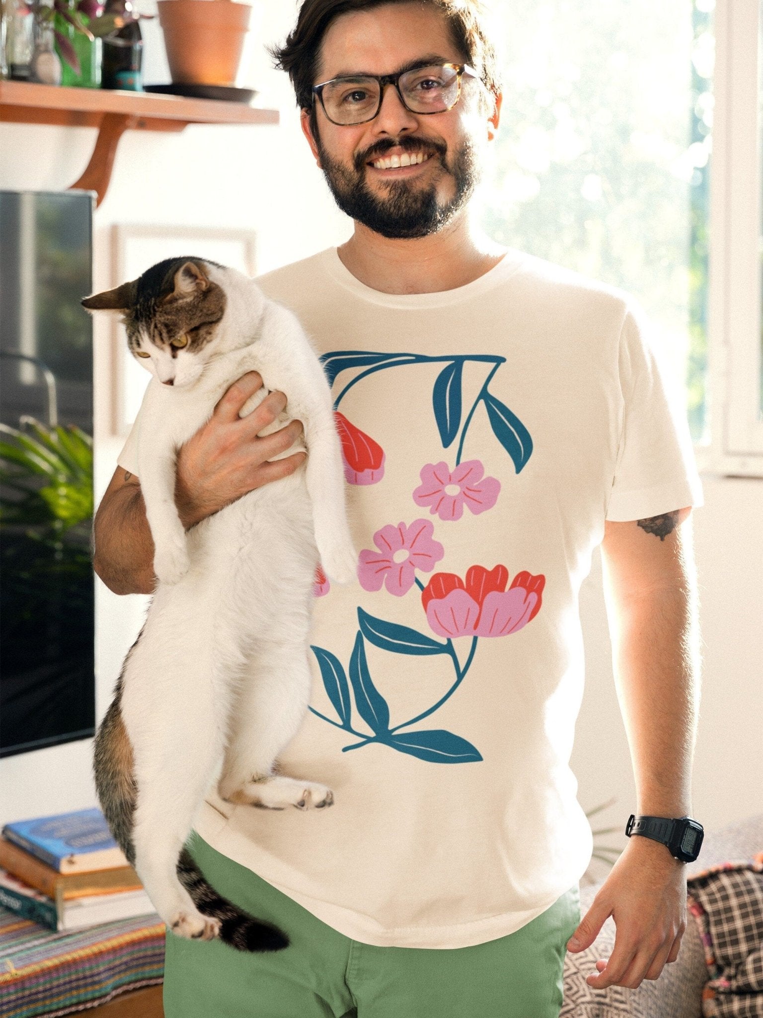 LES FLEURS T-Shirt Style #3 - Pathos Studio - T-Shirts