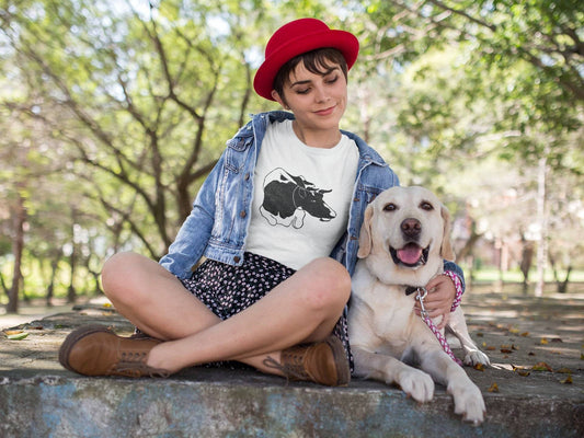 Liegende Kuh T-Shirt