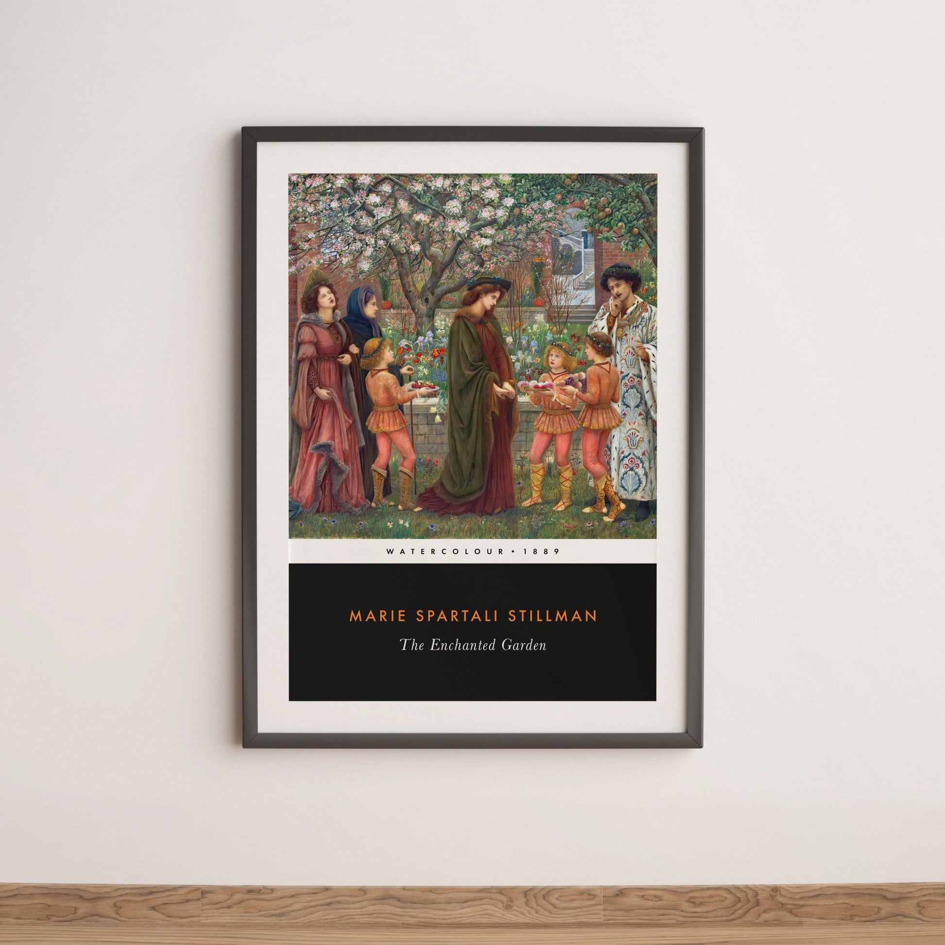 MARIE SPARTALI STILLMAN - The Enchanted Garden (Vintage Classic Style) - Pathos Studio - Art Prints