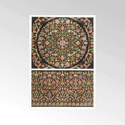 Indian Embroidery on Black Cloth