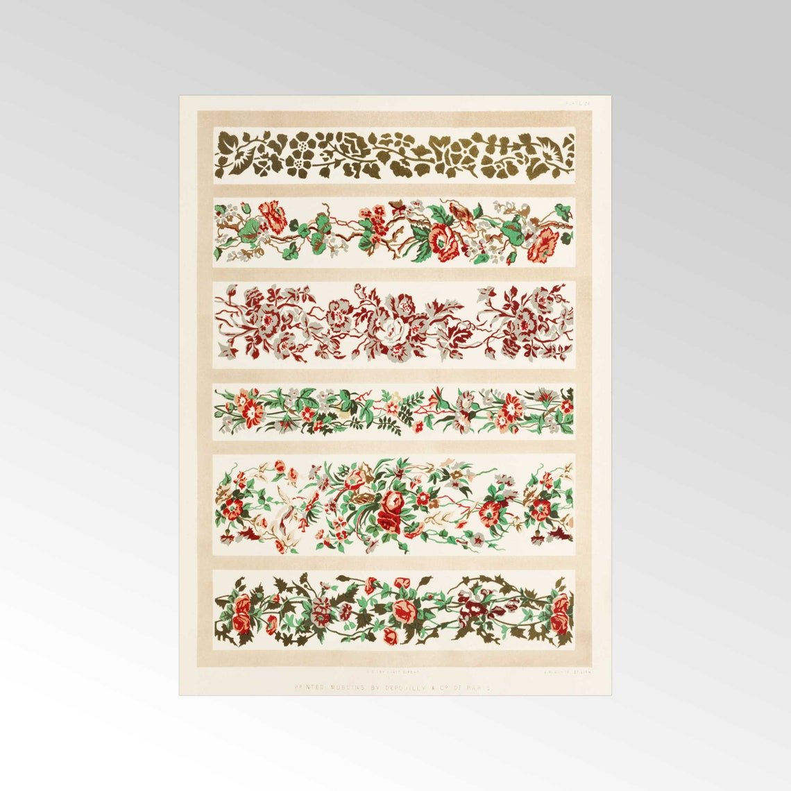 Printed Muslins