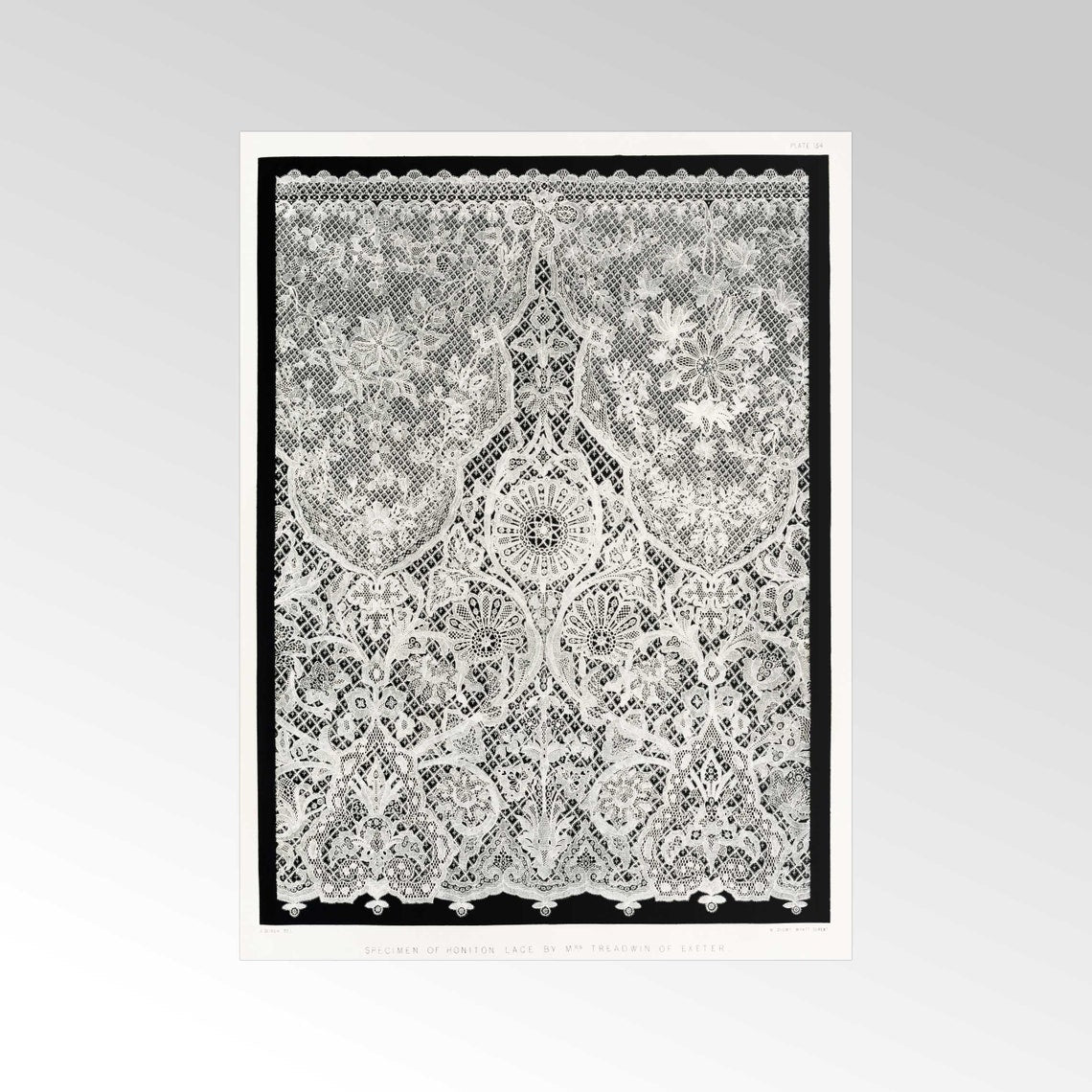 Specimen of Honiton lace