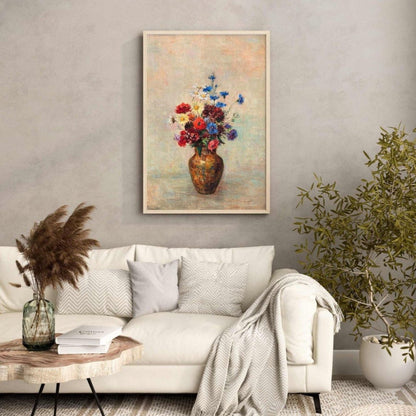 Fleurs dans un vase