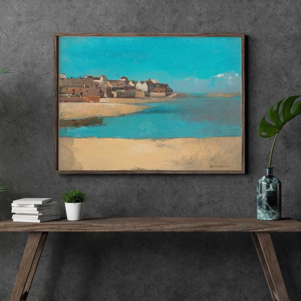 Village by the Sea in Brittany