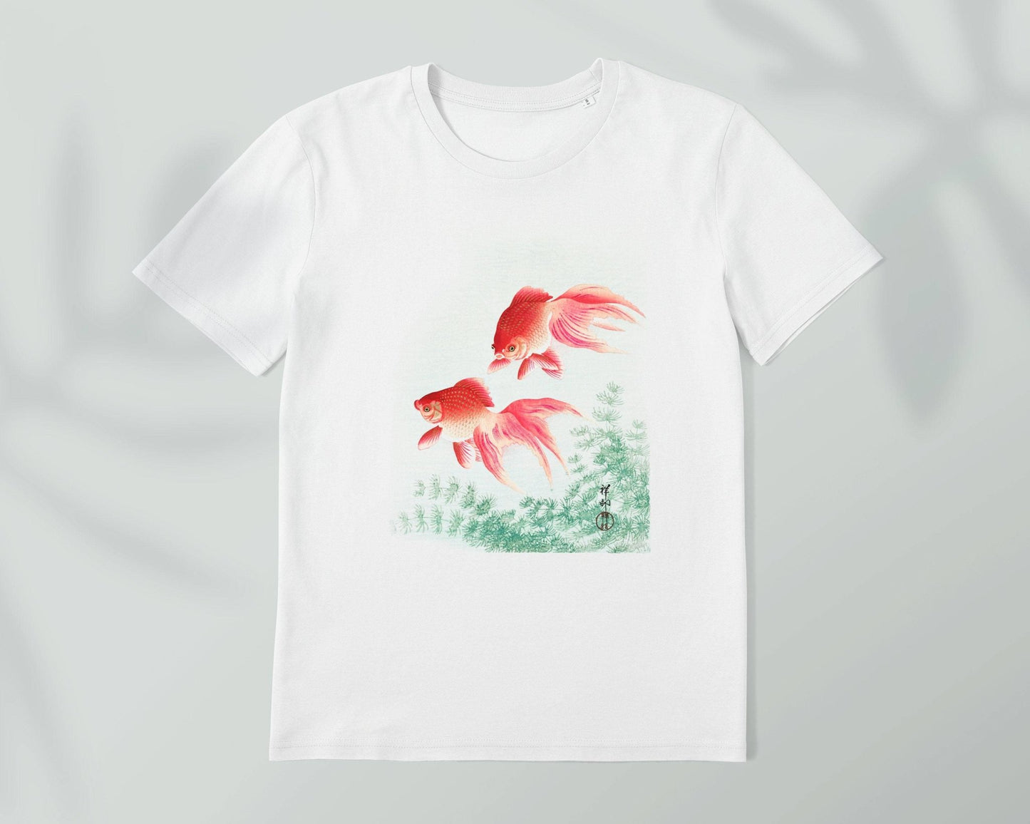 T-shirt Deux poissons rouges