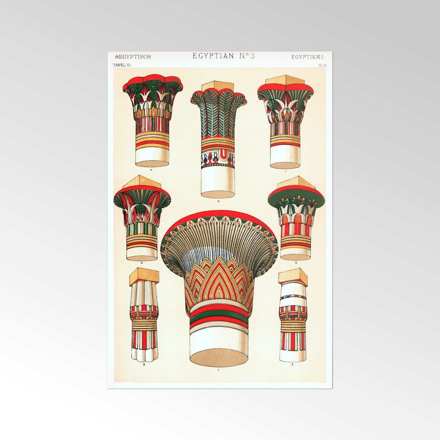 Egyptian No. 3 from 'The Grammar Of Ornament'