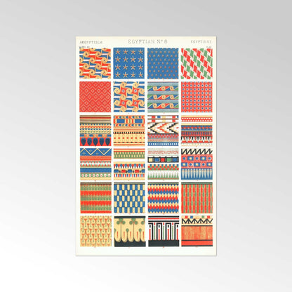 Ägyptisch Nr. 8 aus „Die Grammatik des Ornaments“
