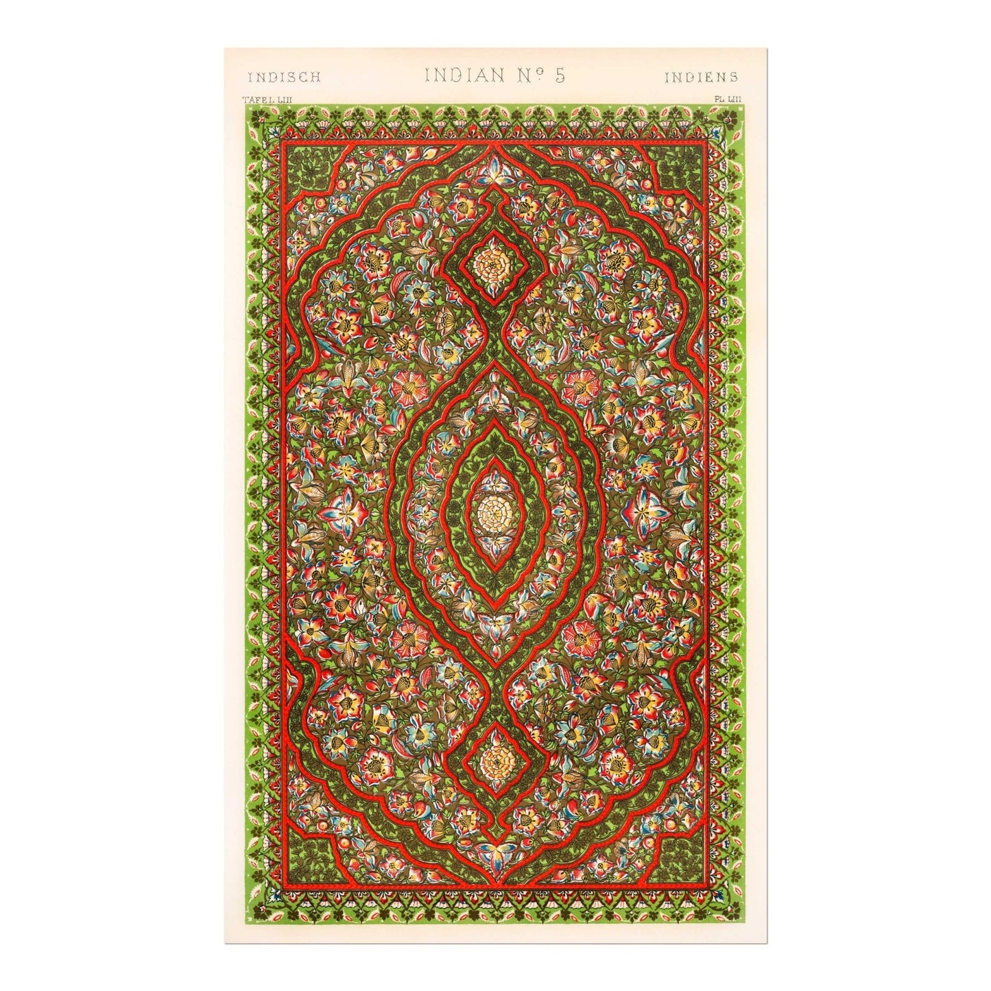 Indianer Nr. 5 aus „The Grammar Of Ornament“