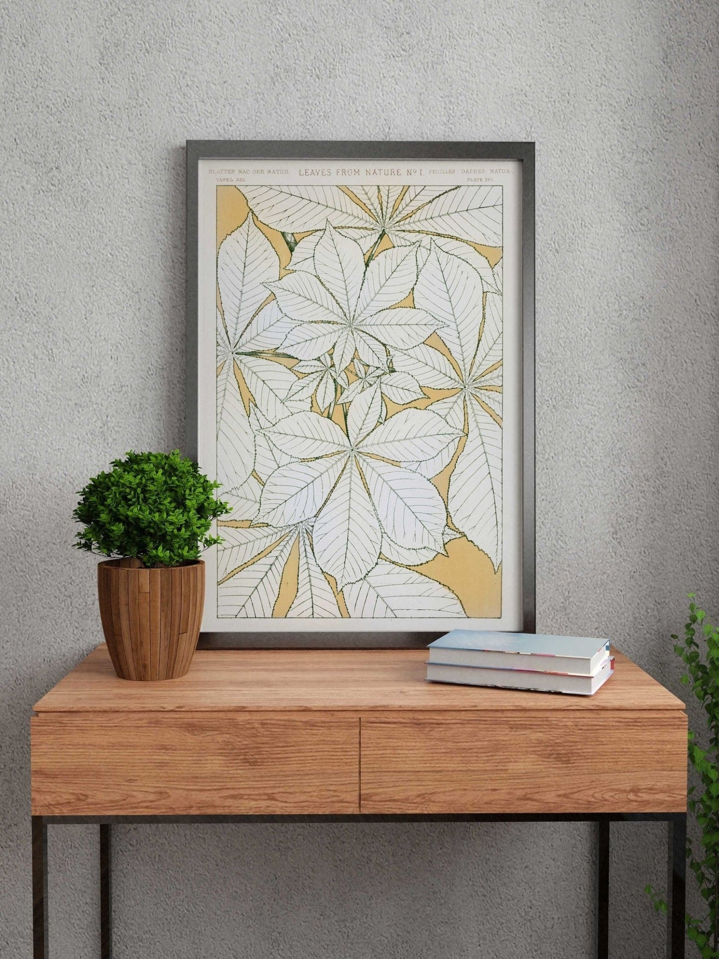 Leaves From Nature No. 1 from 'The Grammar Of Ornament'