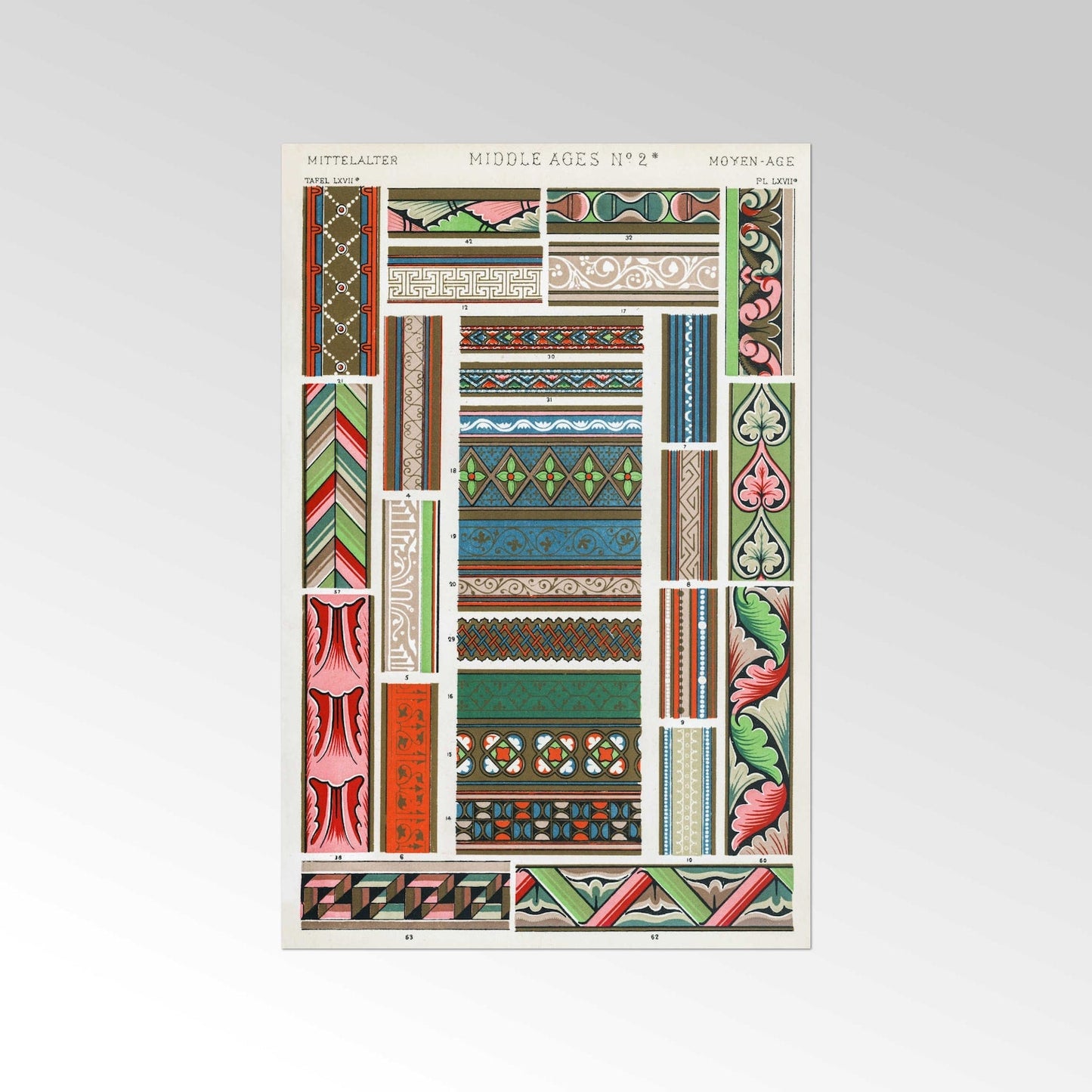 Middle Ages No. 2 from 'The Grammar Of Ornament'
