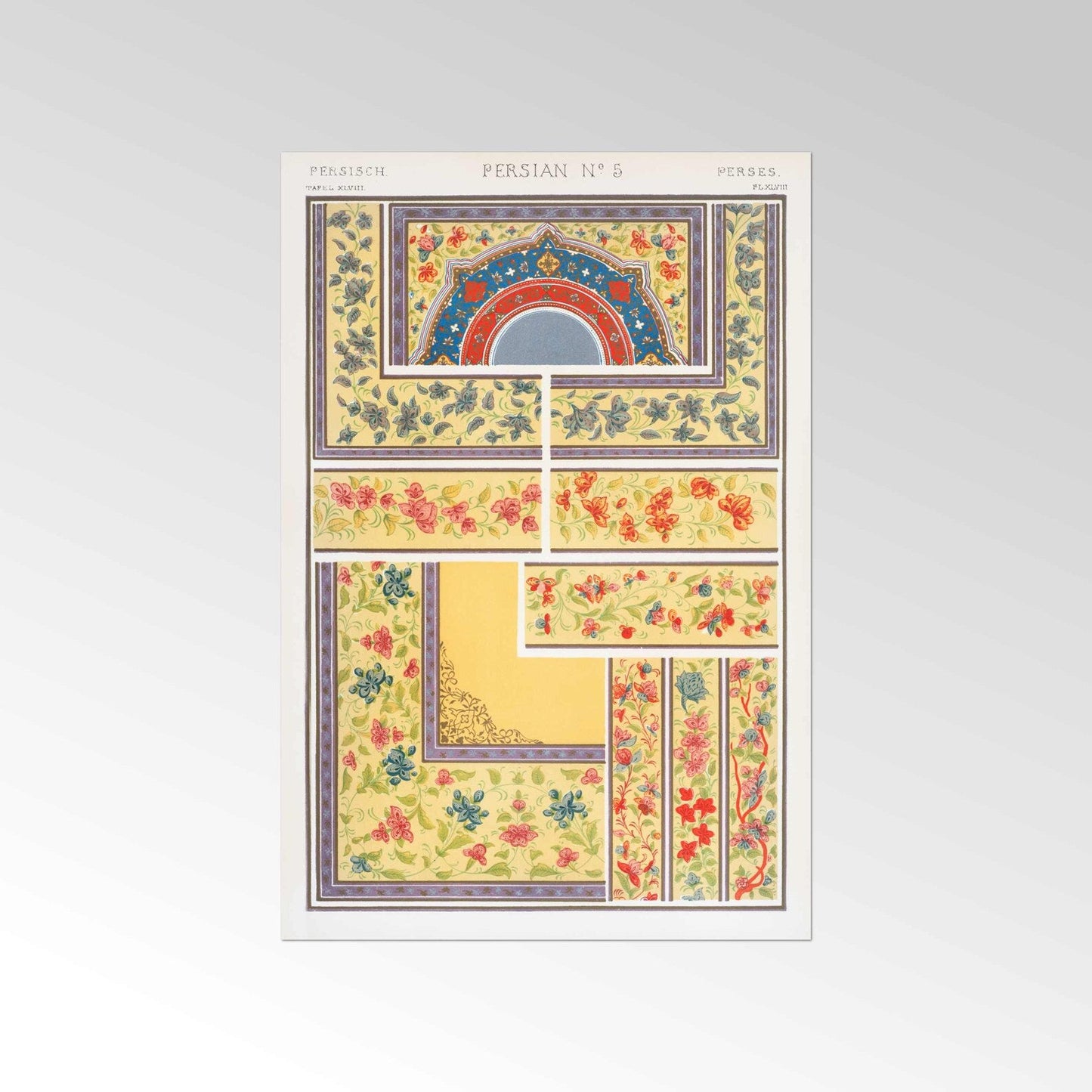 Persian No. 5 from 'The Grammar Of Ornament'