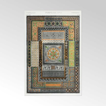 Pompejanisch Nr. 3 aus „Die Grammatik des Ornaments“