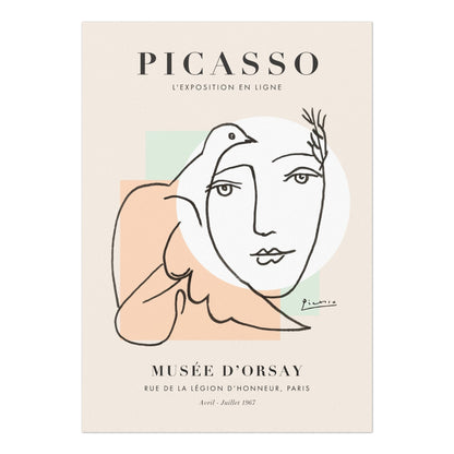 Woman With Dove (Exhibition Poster)