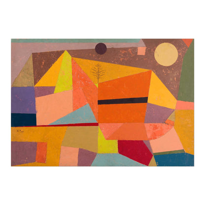 Joyful Mountain Landscape