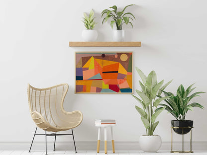 Joyful Mountain Landscape