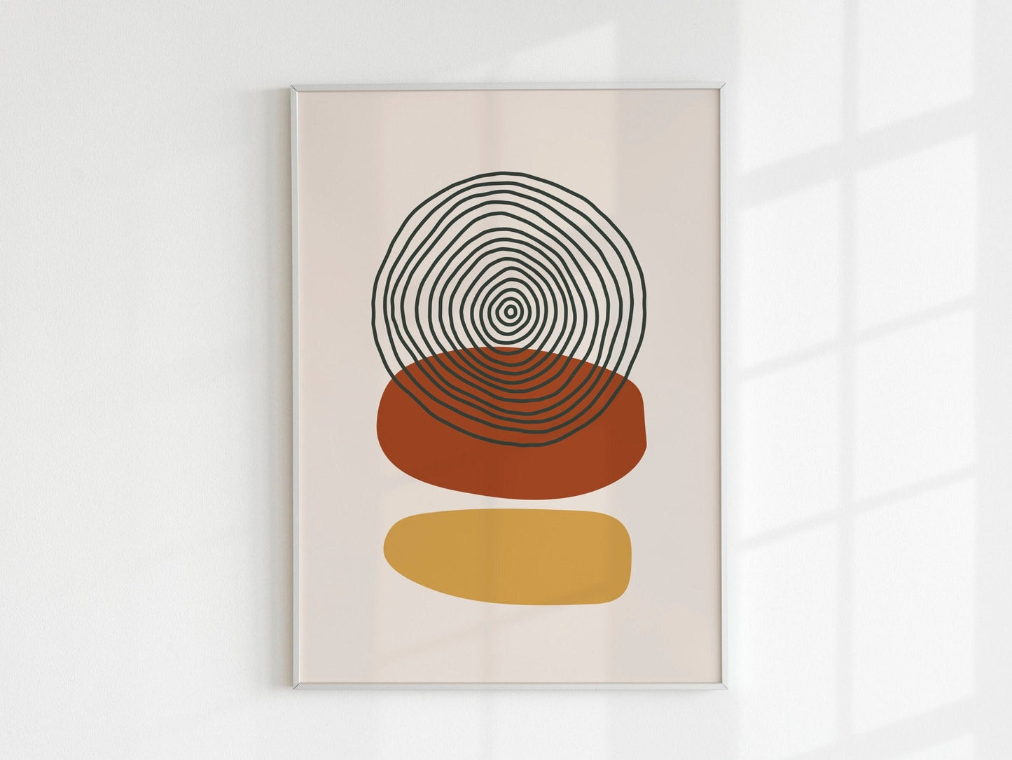 Set of 3 Abstract Shape Prints - Pathos Studio - Art Print Sets