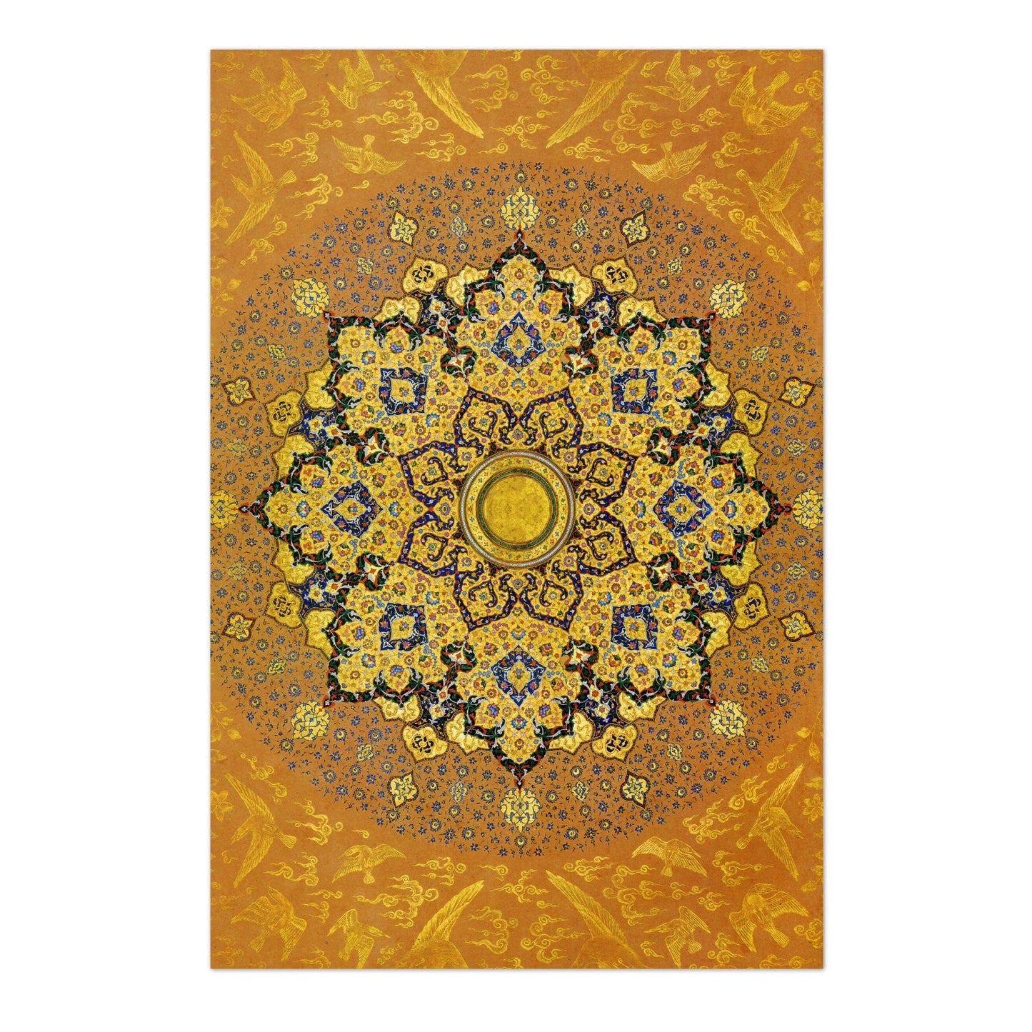 Shamse Tazhib from a Muraqqa (Traditional Indian / Persian Art)