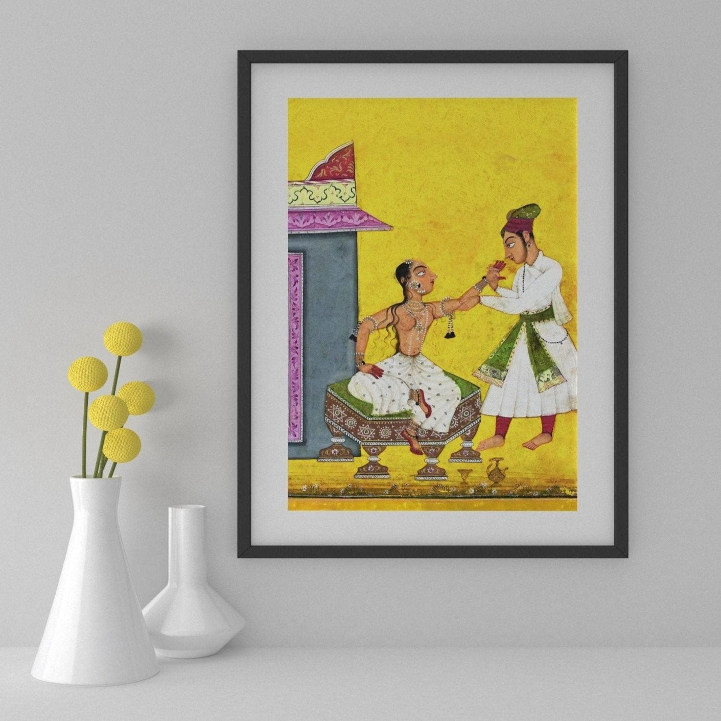 Tailangi Ragini (Indian Miniature Painting)