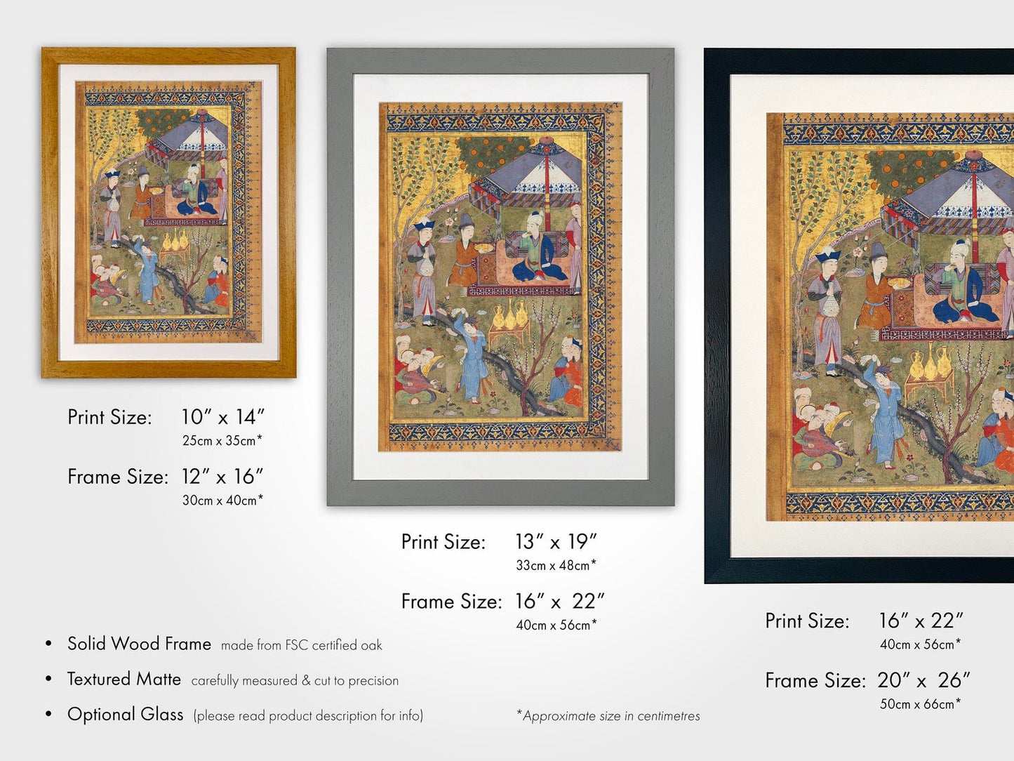 The Court Of Pir Budaq (Traditional Persian Miniature Art)