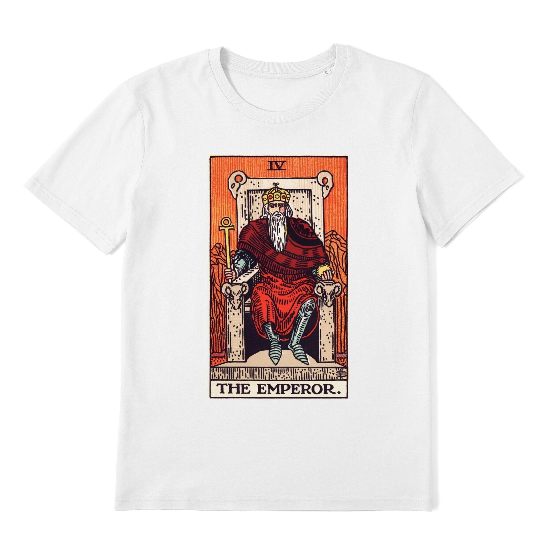 THE EMPEROR - Tarot Card T-Shirt - Pathos Studio - Shirts & Tops