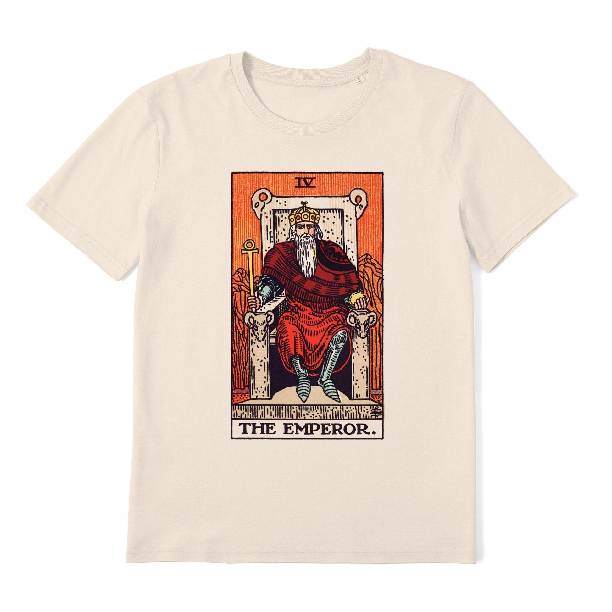 THE EMPEROR - Tarot Card T-Shirt - Pathos Studio - Shirts & Tops