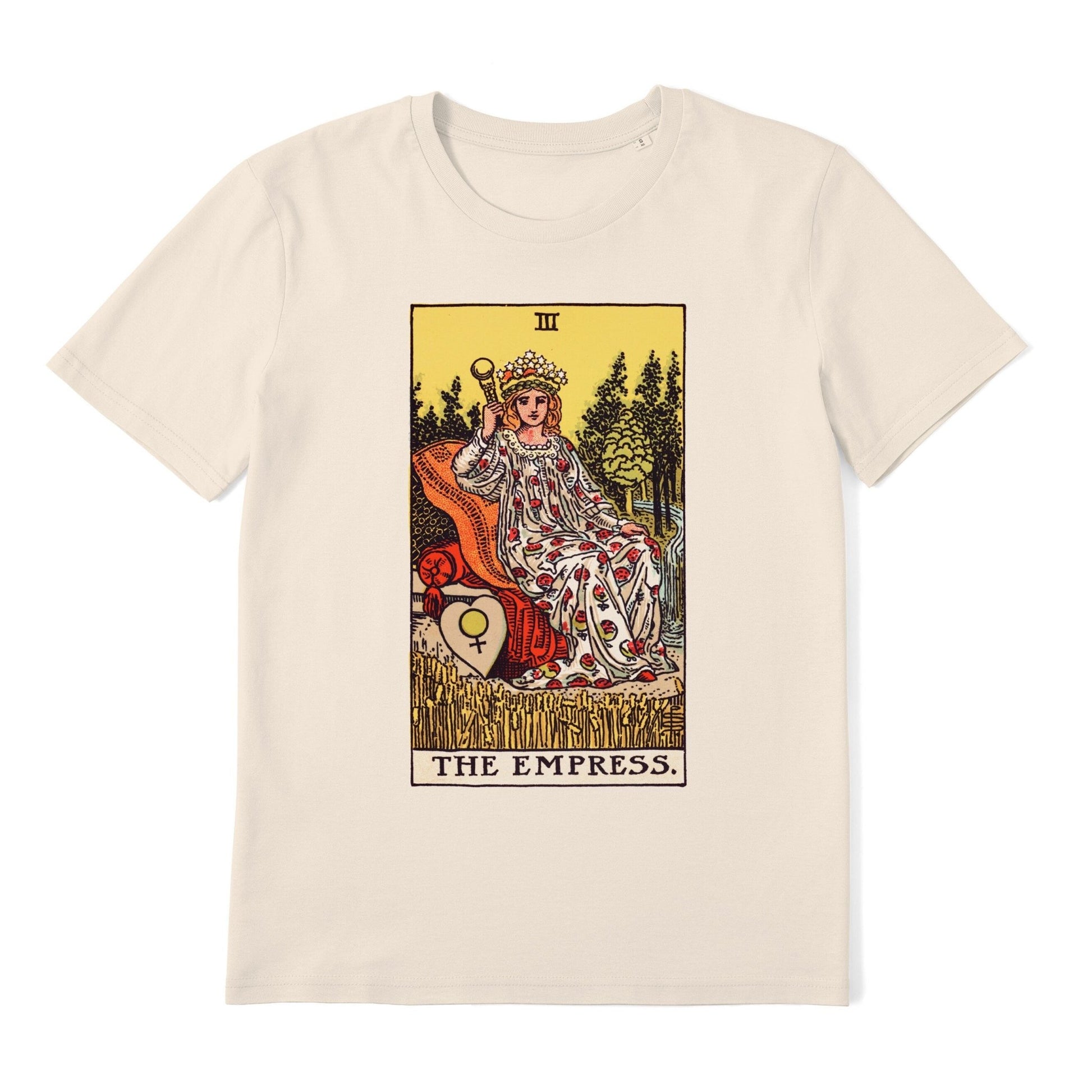 THE EMPRESS - Tarot Card T-Shirt - Pathos Studio - Shirts & Tops