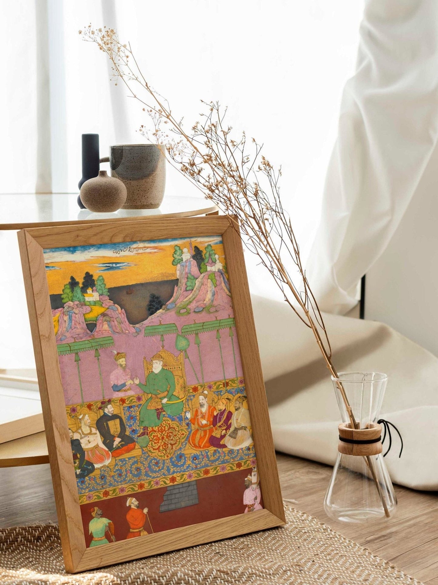 The House of Bijapur (Indian Miniature Painting)