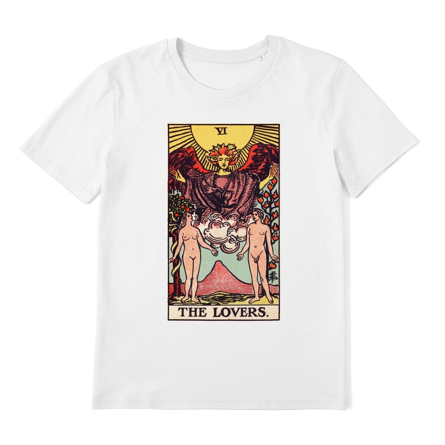 THE LOVERS - Tarot Card T-Shirt - Pathos Studio - Shirts & Tops