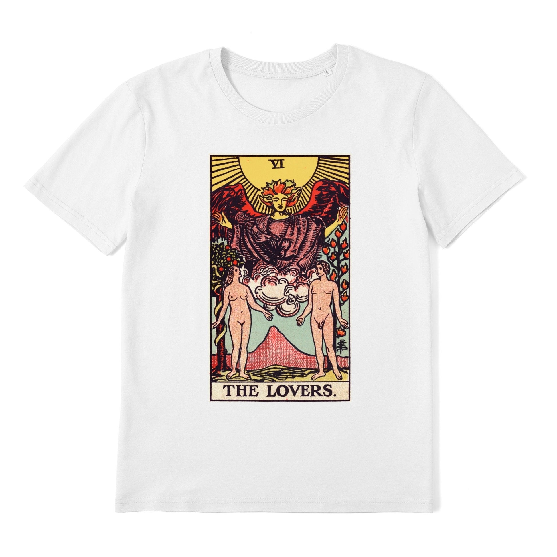 THE LOVERS - Tarot Card T-Shirt - Pathos Studio - Shirts & Tops