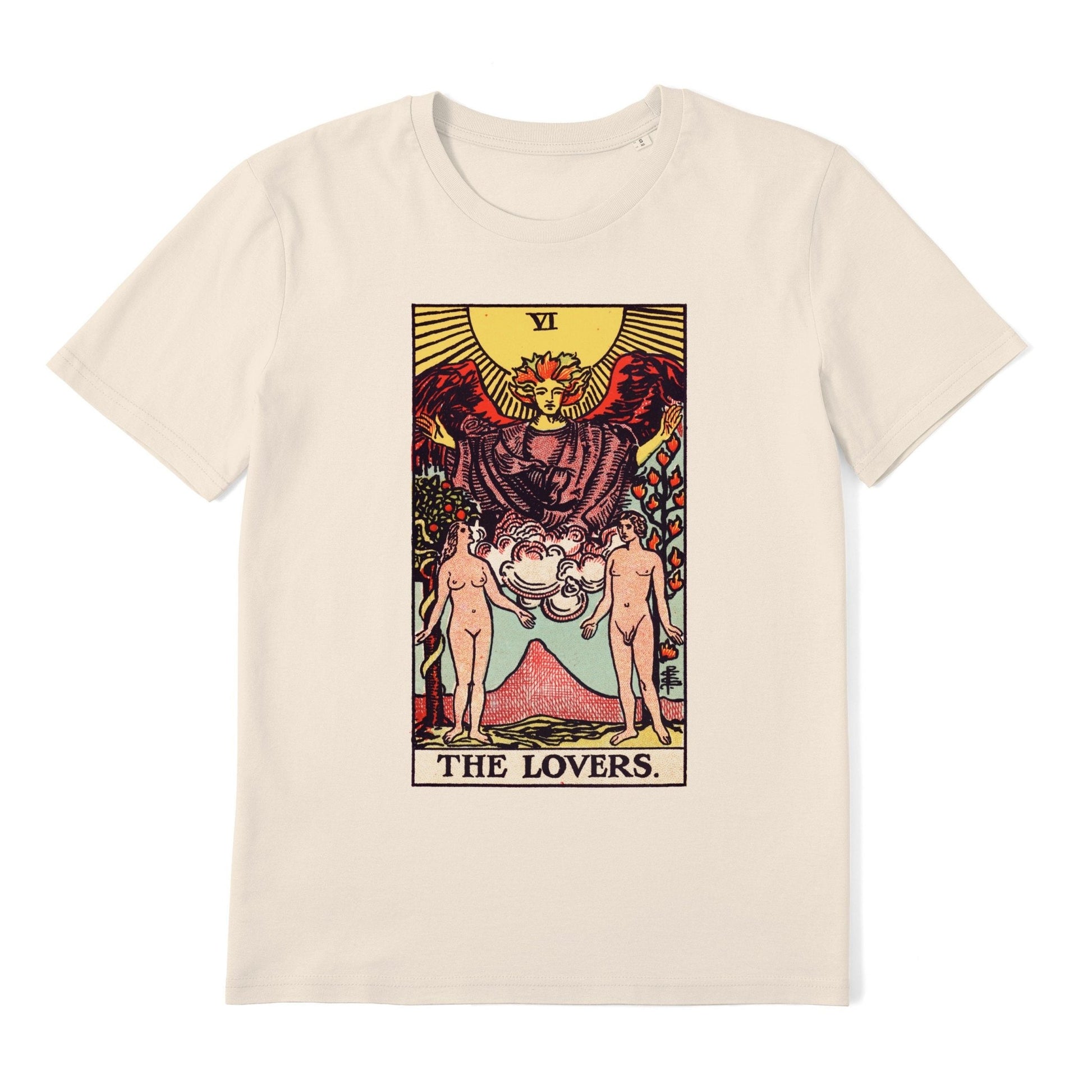 THE LOVERS - Tarot Card T-Shirt - Pathos Studio - Shirts & Tops