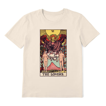 THE LOVERS - Tarot Card T-Shirt - Pathos Studio - Shirts & Tops