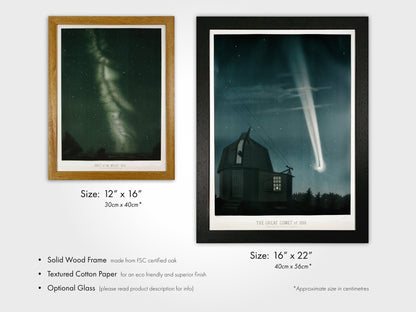 TROUVELOT - Set of 3 Astronomy Prints - Pathos Studio - Art Print Sets