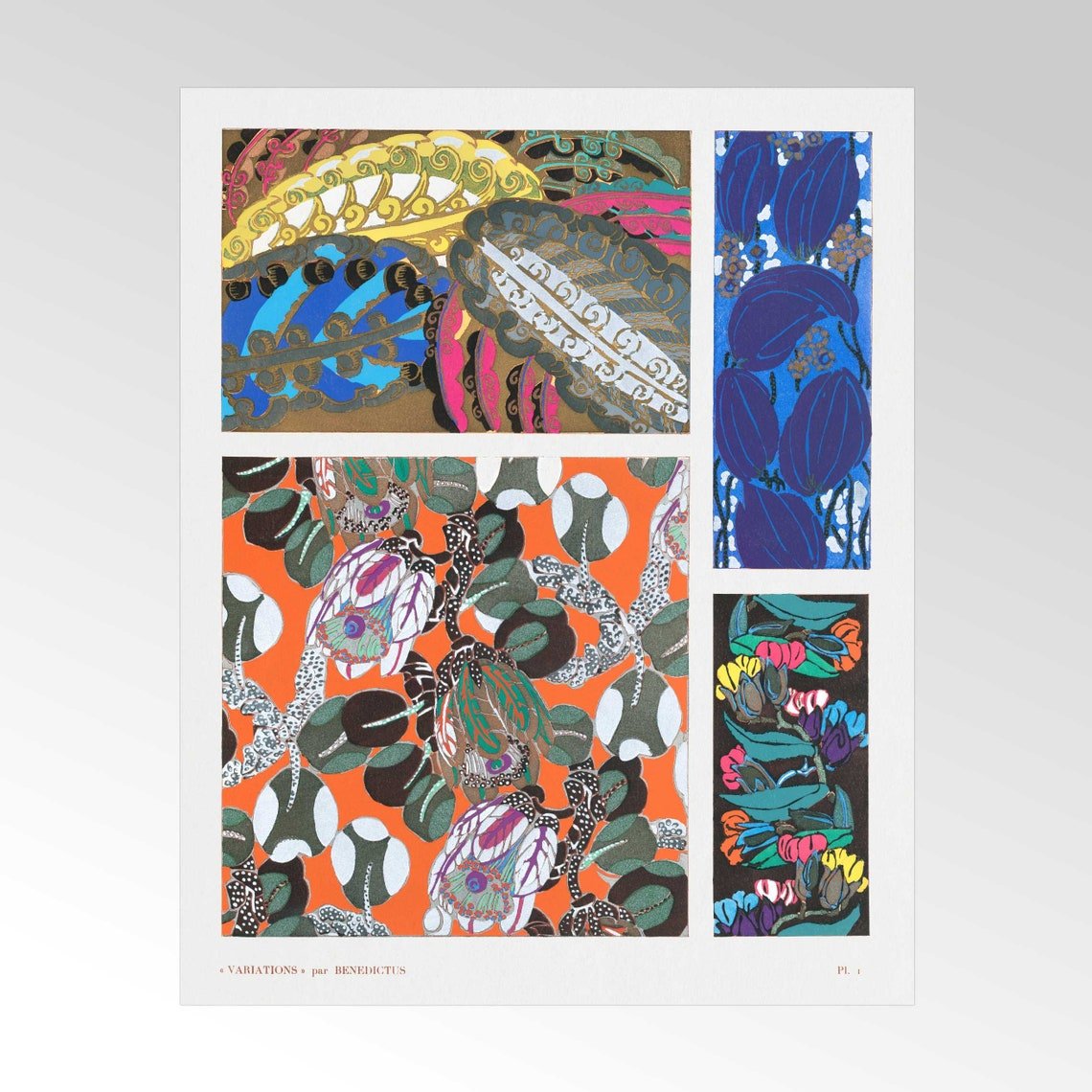 Plate 1 from 'Variations'