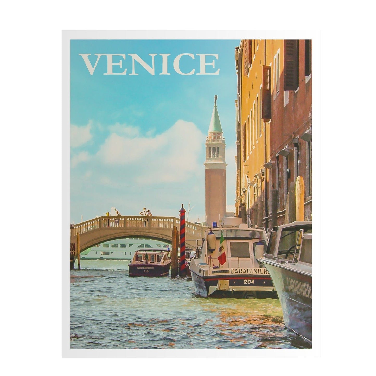 Venice - Vintage Italy Travel Poster
