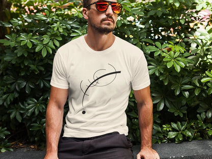 WASSILY KANDINSKY - Free Curve To The Point T-Shirt - Pathos Studio -