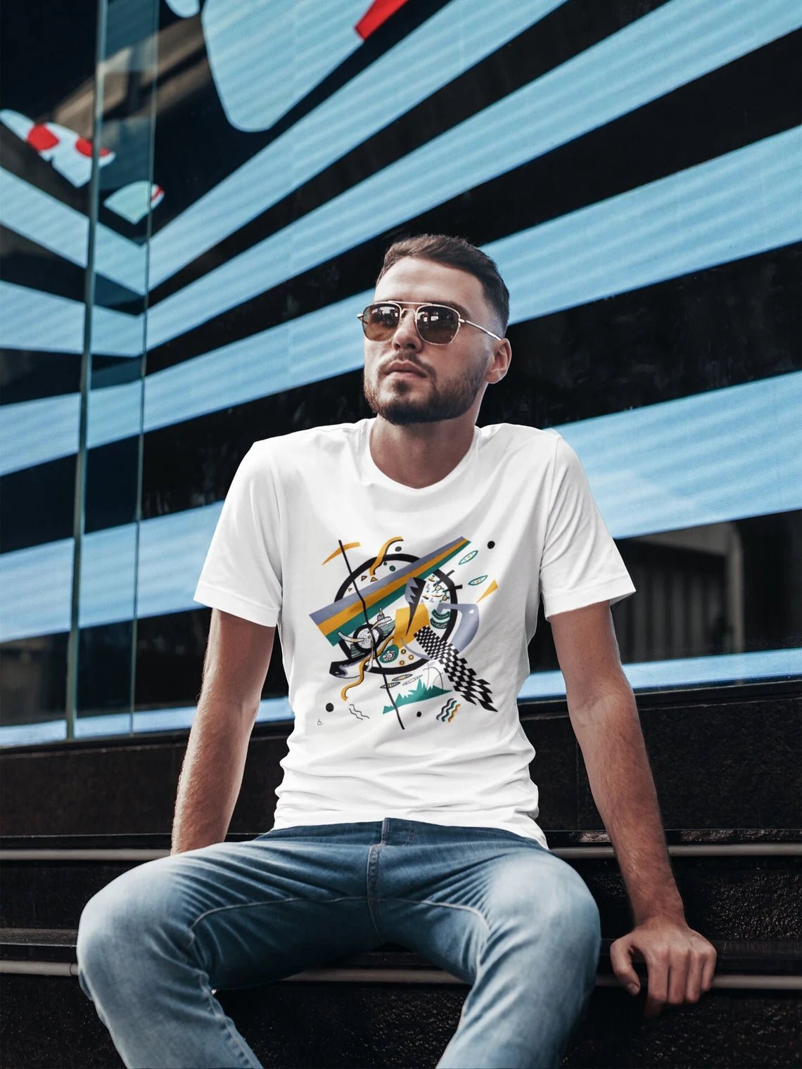 WASSILY KANDINSKY - Kleine Welten IV T-Shirt - Pathos Studio -