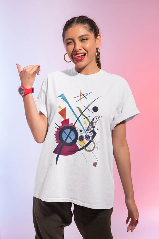 WASSILY KANDINSKY - Violet T-Shirt - Pathos Studio -