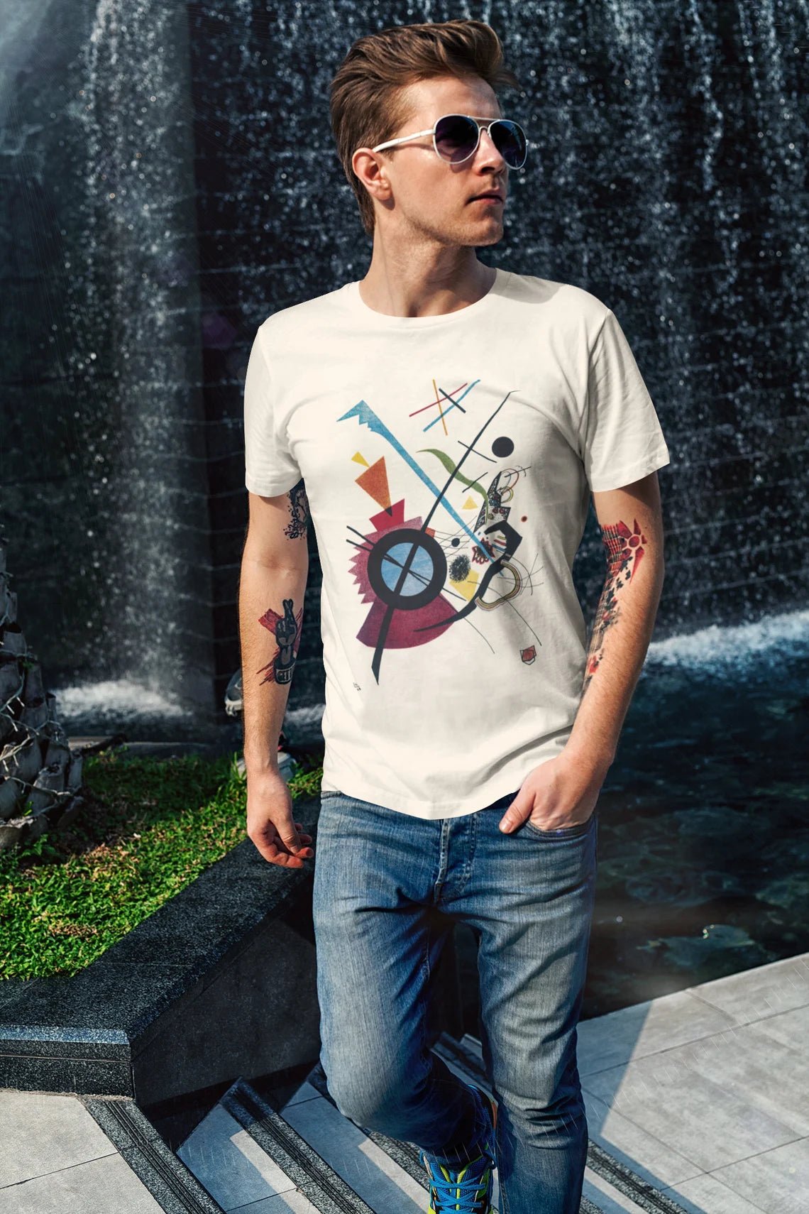 WASSILY KANDINSKY - Violet T-Shirt - Pathos Studio -