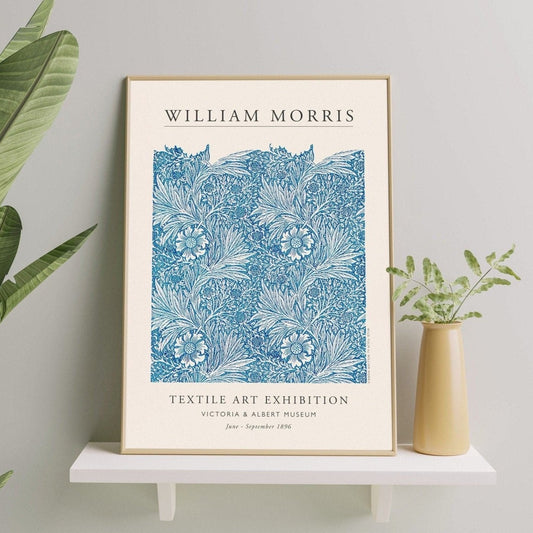 Blue Marigold (Exhibition Poster)