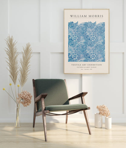 Blue Marigold (Exhibition Poster)