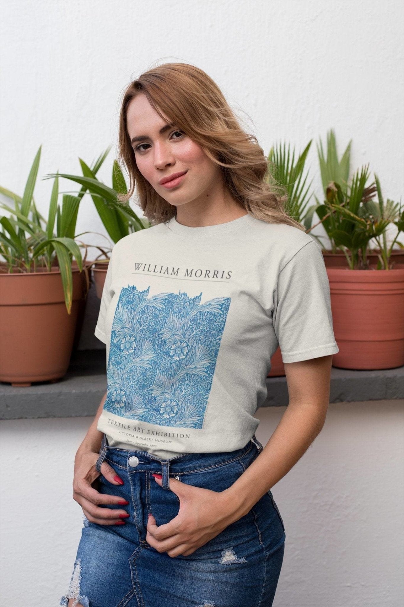 Blue Marigold Exhibition T-Shirt