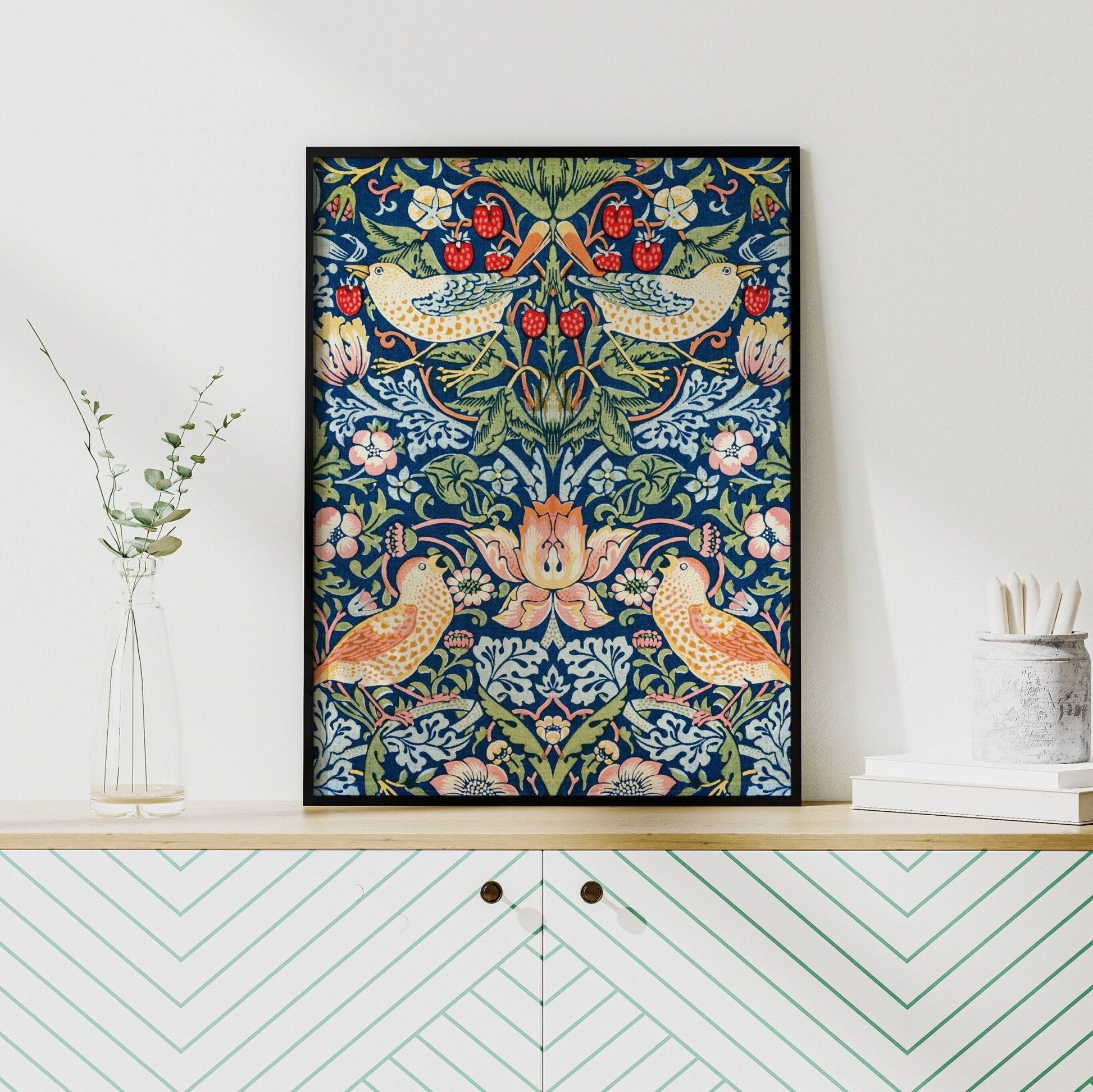 WILLIAM MORRIS - Strawberry Thief - Pathos Studio - Art Prints