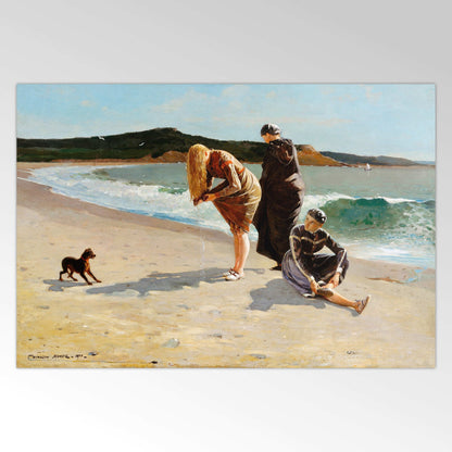 WINSLOW HOMER – Eagle Head, Manchester, Massachusetts