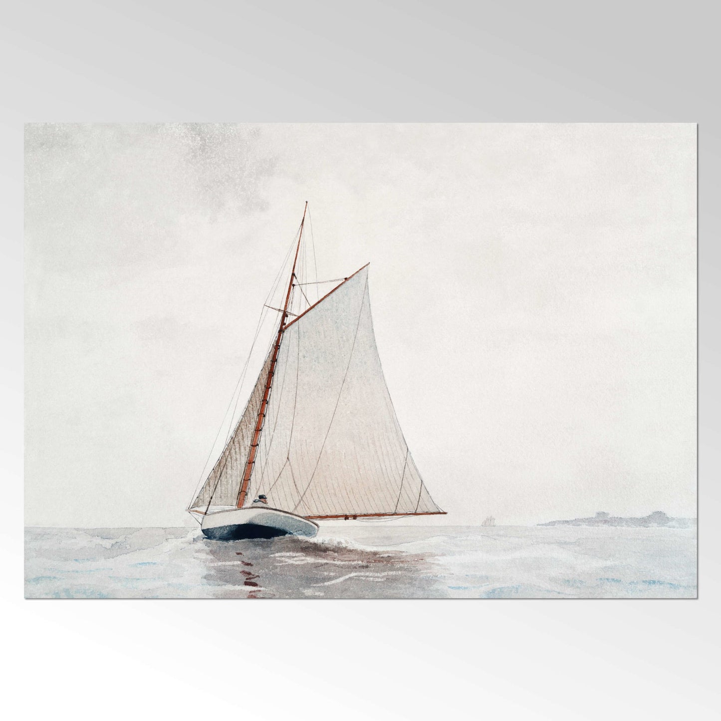 Sailing off Gloucester